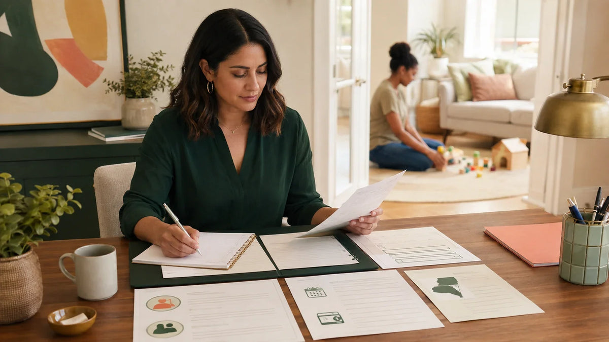 Household employer setup checklist for hiring a nanny