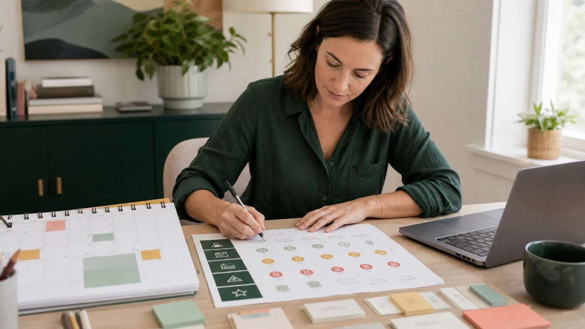 Flexible-work trial dashboard with dates and success measures