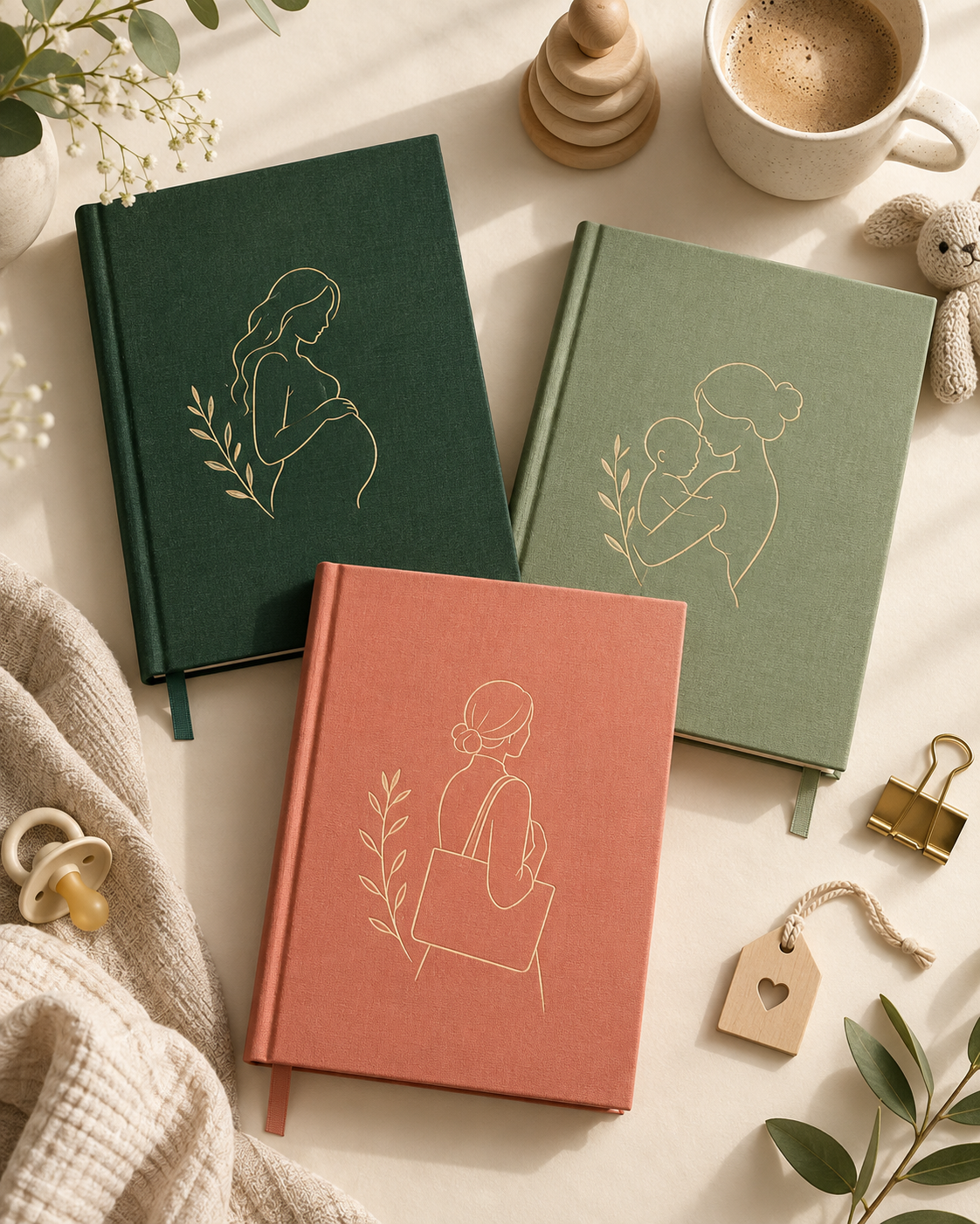Morrow Mama Complete Planning Bundle with four planning stages for working parents