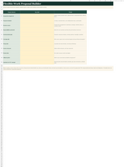 Flexible-work proposal worksheet preview from the Morrow Mama return-to-work toolkit